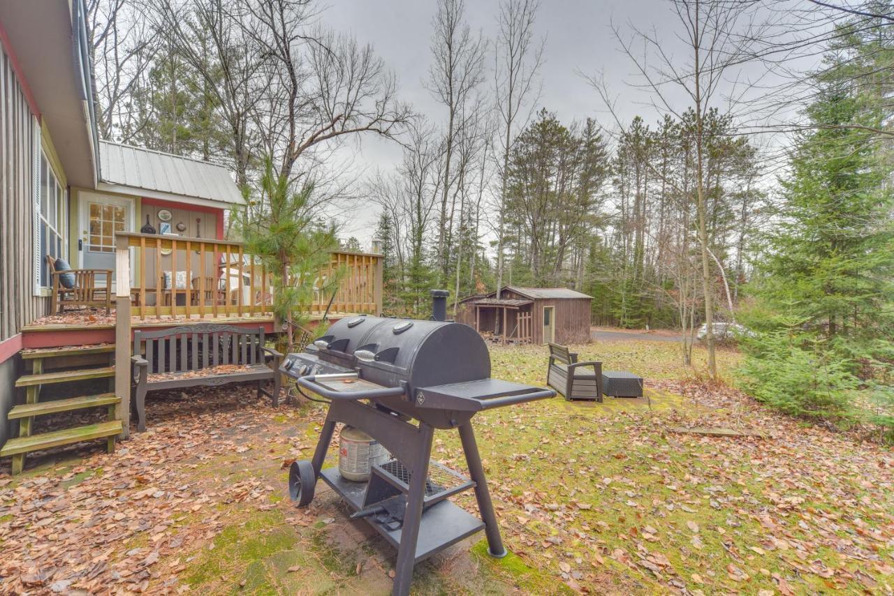 Secluded Wisconsin Cottage With Nearby Lake Access Solon Springs Eksteriør bilde